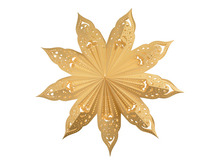 Adventsstjärna Snowflake Vit Ø60 cm